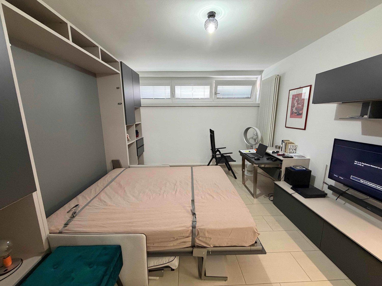 Accogliente appartamento di 1.5 locali fronte lago a Melide
