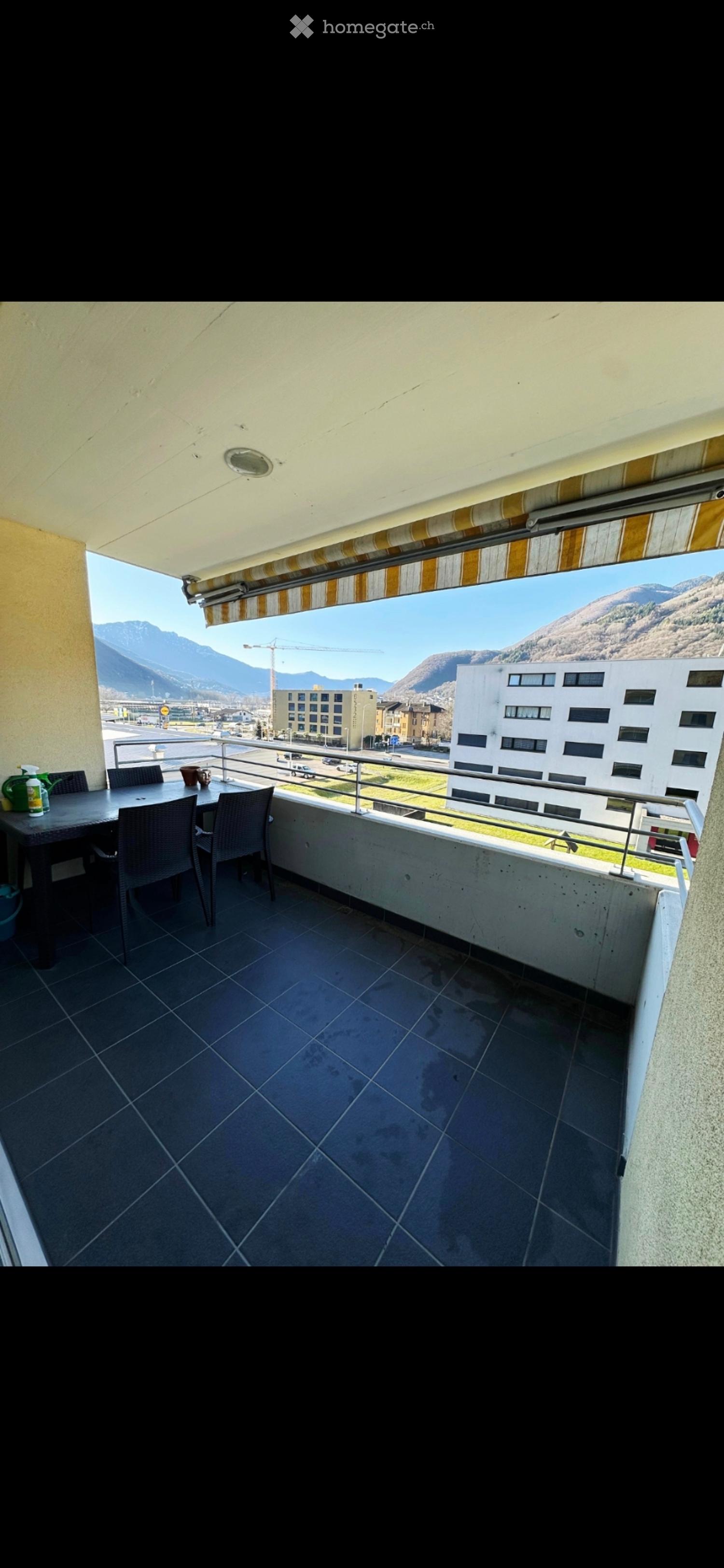 AFFITTASI appartamento 3.5 Castione