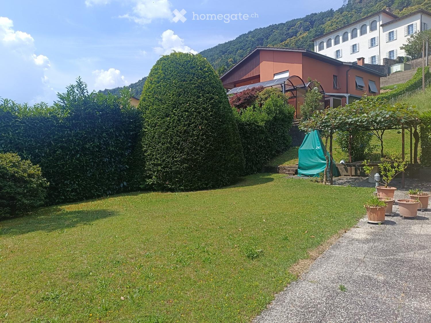 Affittasi bella villetta – casa unifamiliare a Manno