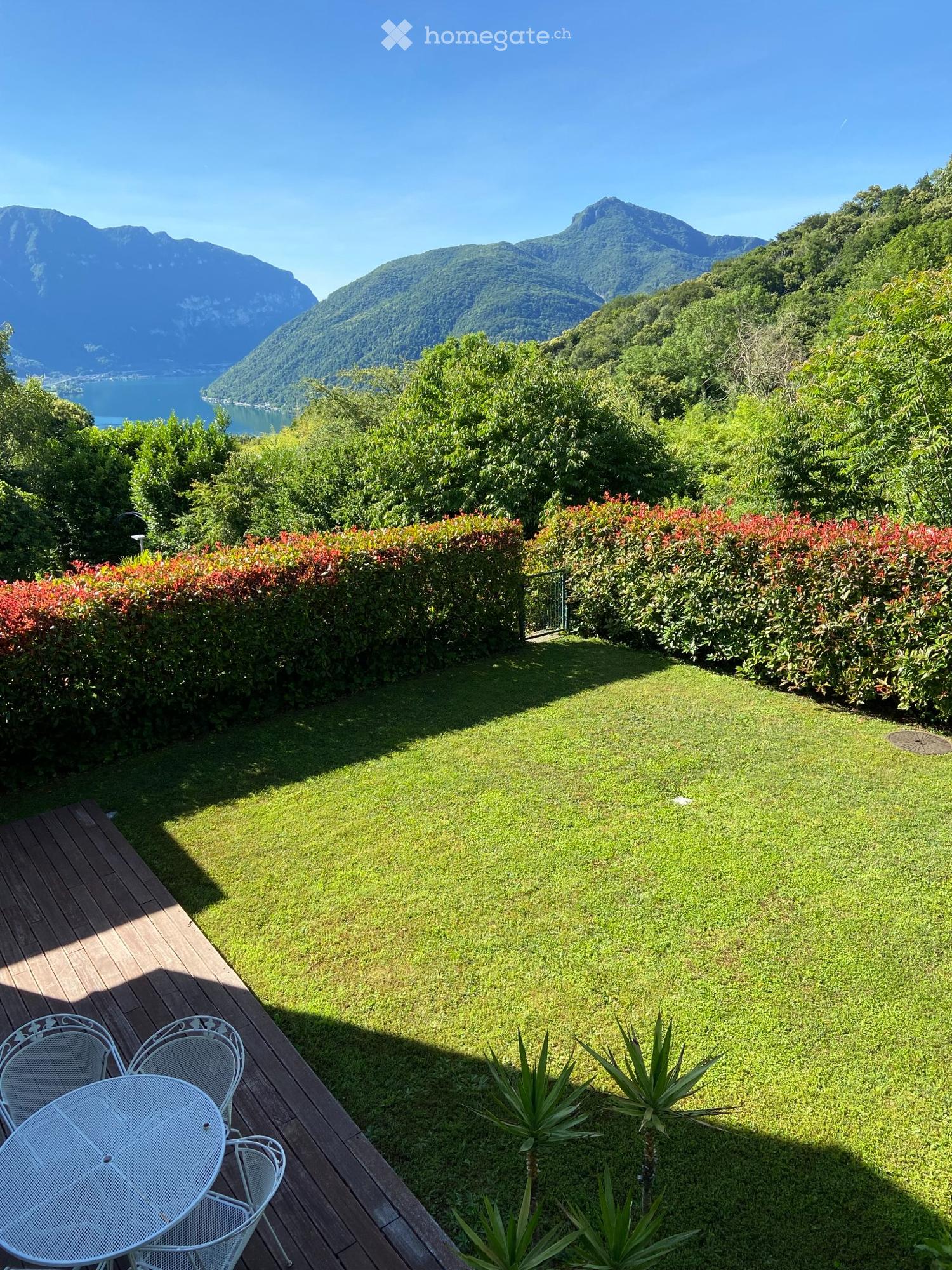 SPAZIOSA VILLA 4.5 CON GIARDINO PRIVATO A CARONA
