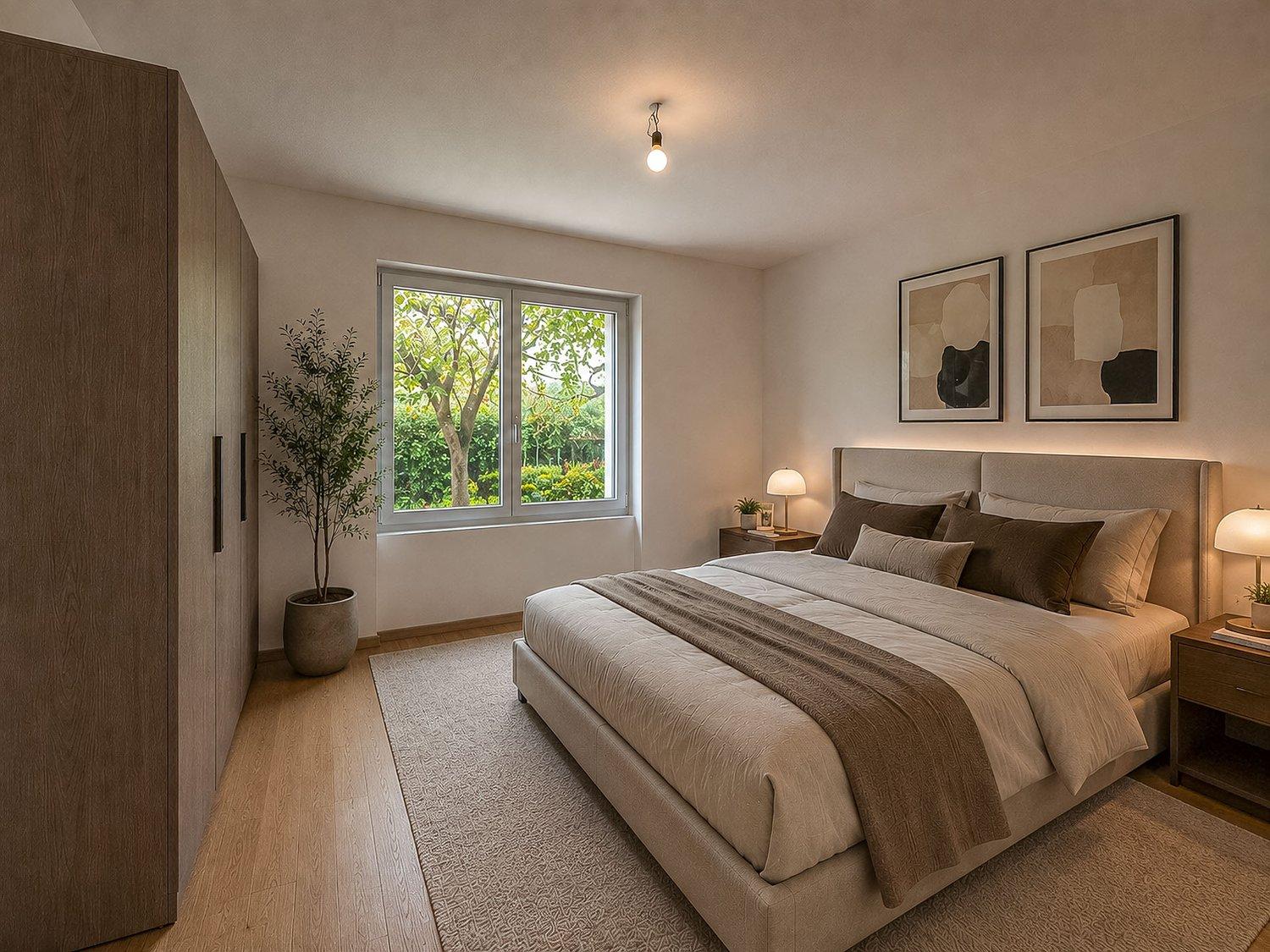 Moderno 3.5 locali vista lago di nuova costruzione a Massagno