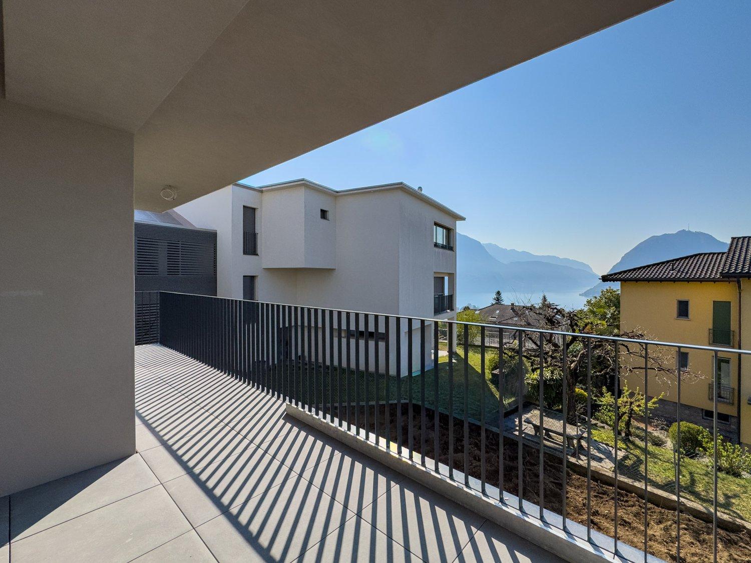 Moderno 3.5 locali vista lago di nuova costruzione a Massagno