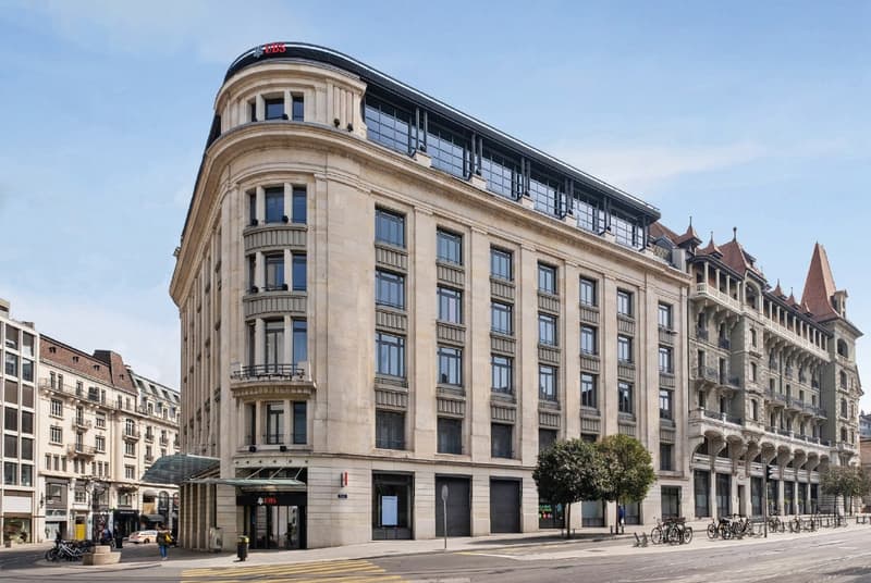Hôtel de banque : une adresse iconique à Genève (1)
