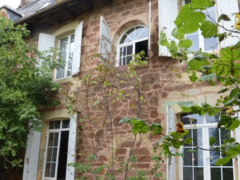 Réf: 9999*** Sect. Montignac / Lascaux: Maison de caractère en pierre rouge 390 m² env. (1)
