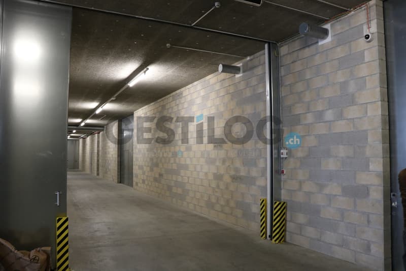 A louer dépôt de 82 m2 en sous-sol accessible en camion à Mathod VD (2)