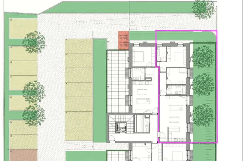 Nuovo appartamento di 1.5 locali con giardino (12)