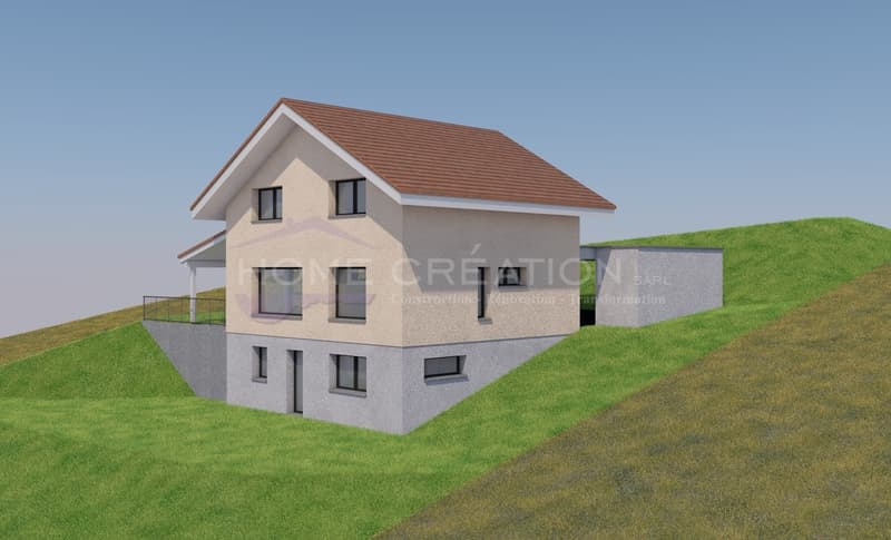 Projet sur plans villa individuelle (2)