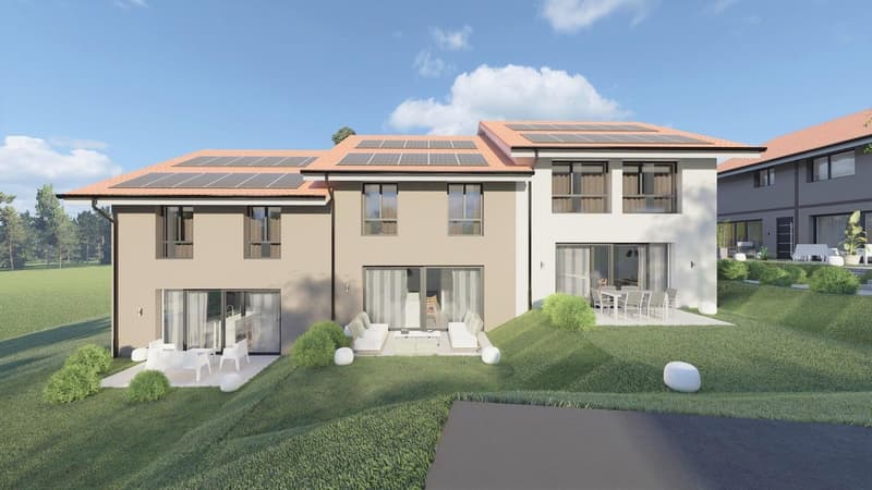Villa D, nouveau projet de 6 villas familiales de construction durable (2)