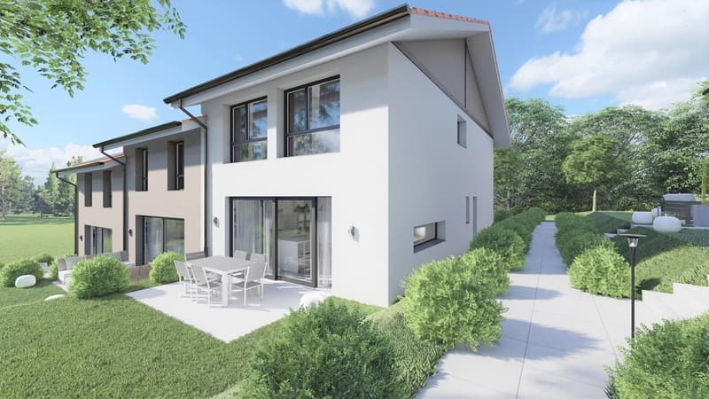 Villa D, nouveau projet de 6 villas familiales de construction durable (1)
