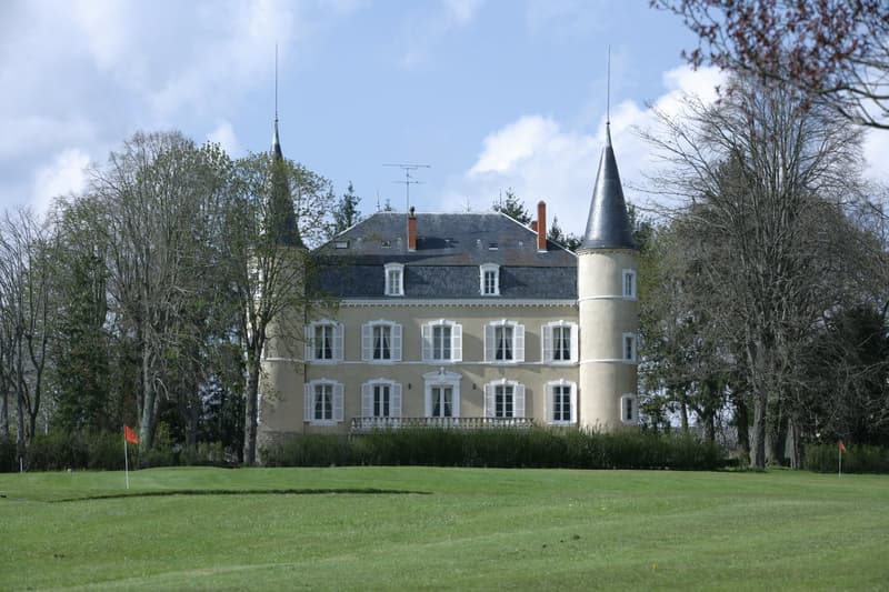 Renovated chateau with 73 hectares of land in southern Burgundy (1)