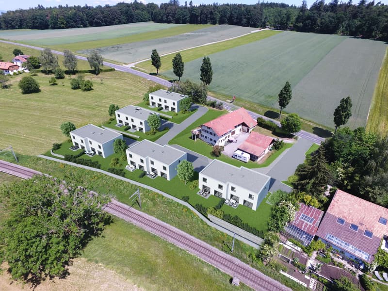 A vendre magnifique villa jumelée de 4,5 pces sur la commune de Belfaux (2)