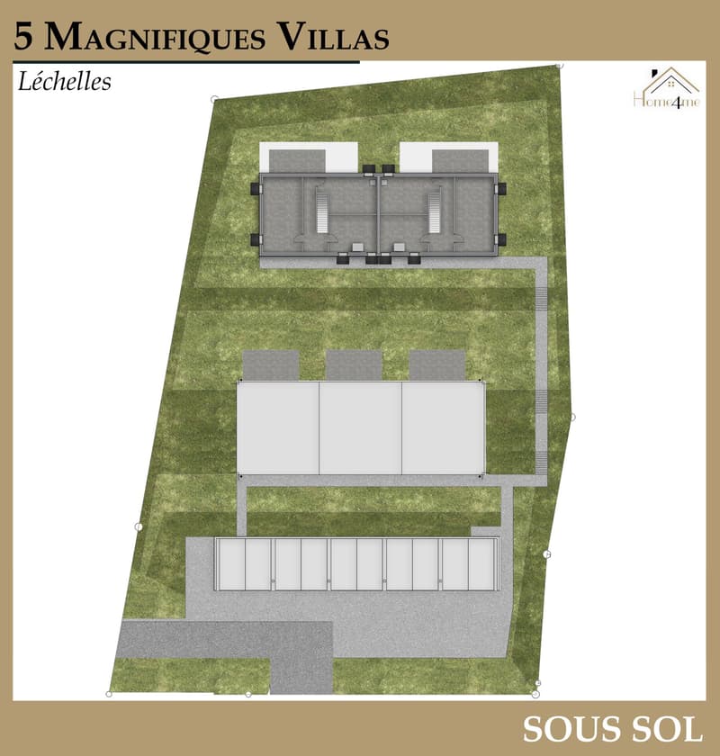 A vendre magnifique villa de 6,5 pces sur la commune de Léchelles (13)