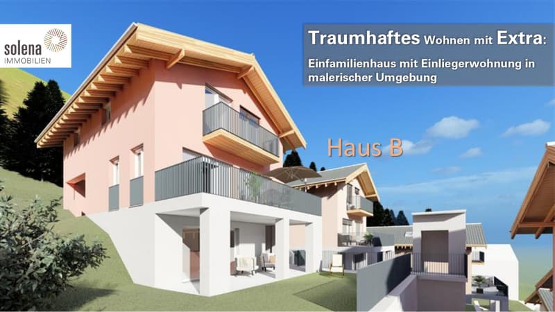 Traumhaftes Wohnen mit Extra: Einfamilienhaus mit Einliegerwohnung in malerischer Umgebung (Haus B) (1)