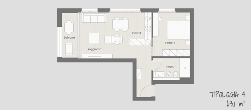 SMART LIVING LUGANO - appartamenti 2.5 locali - arredati con servizi (12)