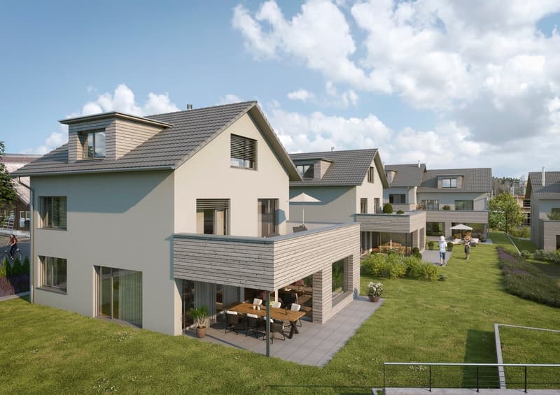 Doppeleinfamilienhaus in Islisberg - nur noch 1 Haus verfügbar! (1)