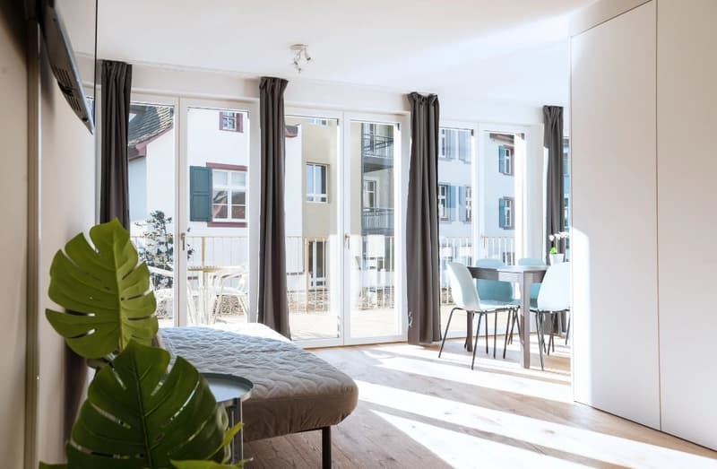 Moderne 2-Zimmer-Wohnung im Herzen von Basel (1)