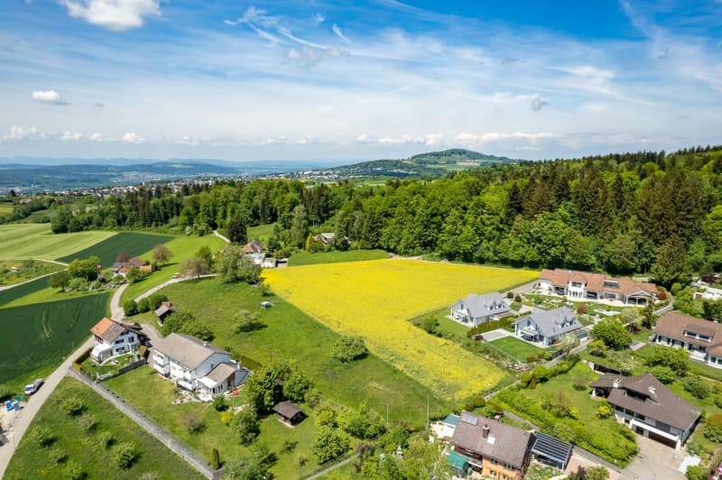 Grosse Baulandparzellen für freistehende Einfamilienhäuser an exklusiver Lage in Oberwil-Lieli/AG (2)