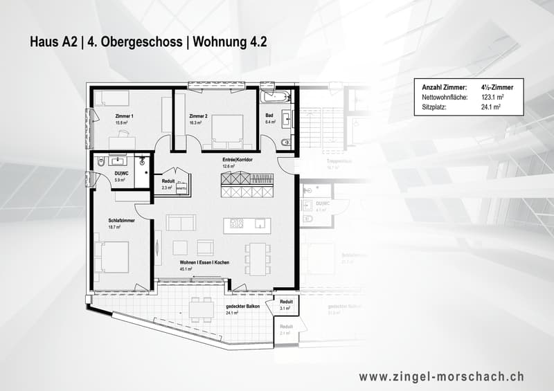 4.5-Zimmer Neubauwohnung - Umgeben von malerischer Berglandschaft (2)