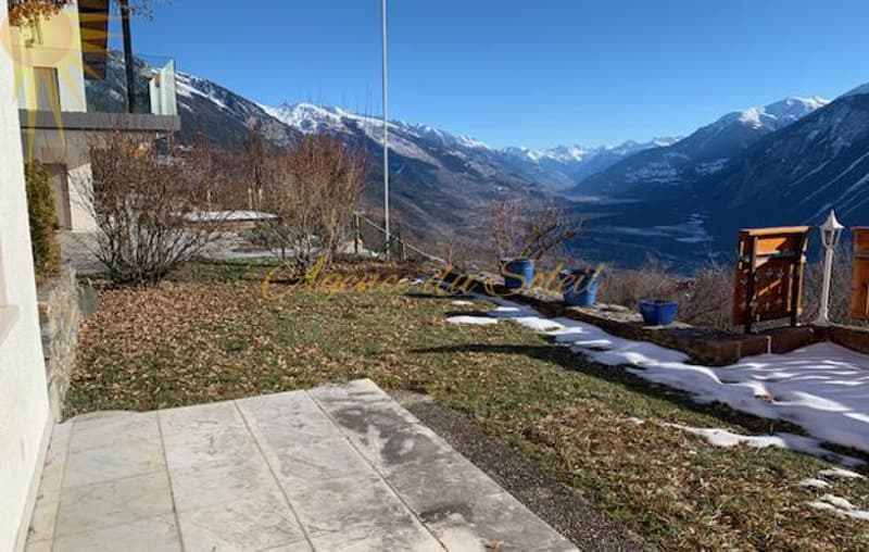 Très joli terrain à bâtir avec une magnifique vue sur les Alpes Valaisannes ! (2)