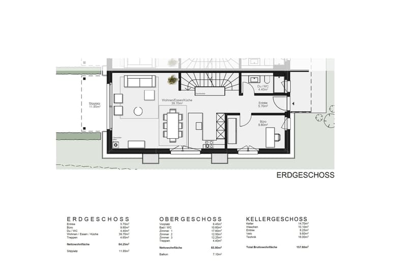 Modernes 5.5 Zimmer Doppeleinfamilienhaus (WB) (8)