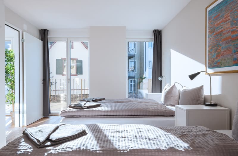 Möblierte Wohnung mit 2 Zimmern im Zentrum von Basel (1)