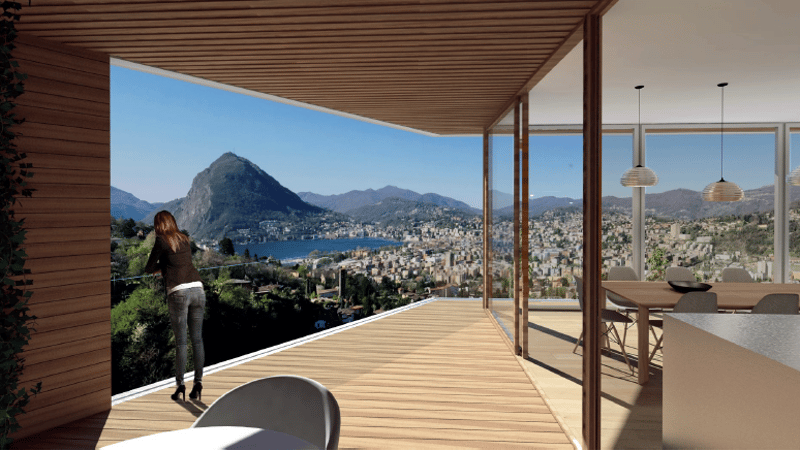 Lugano: nuovi appartamenti con bella vista (3)