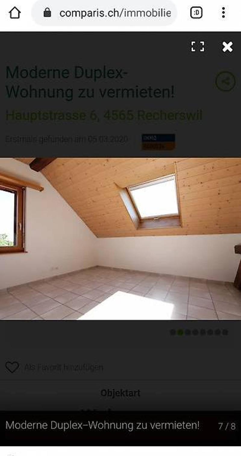 Nachmieter für 4.5 Zimmer Wohnung in Recherswil gesucht (1)