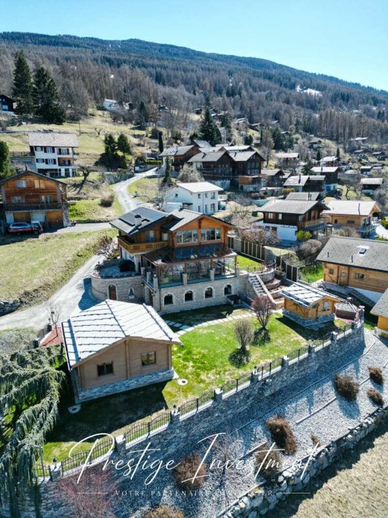 SPACIEUX CHALET DE 5.5 PCES, LES AGETTES ( 4 VALLÉES ) (5)