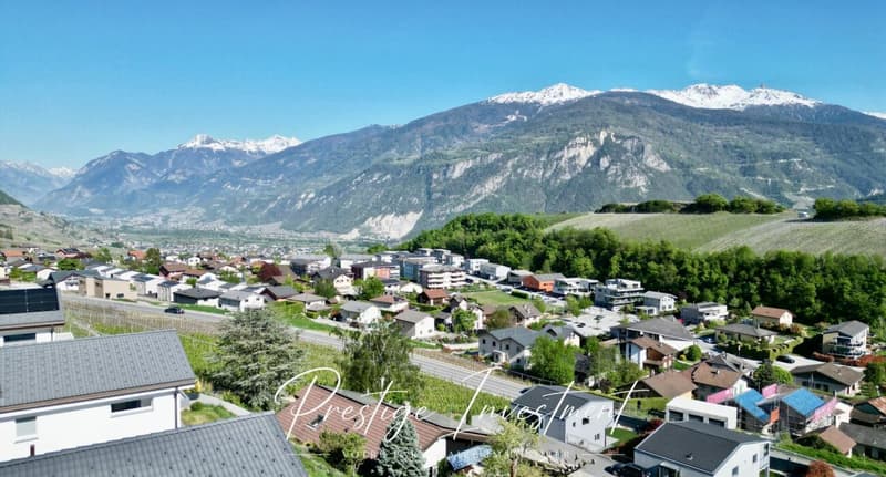 VILLA FAMILIALE FONCTIONELLE DE 6.5 PCS, GRIMISUAT (19)