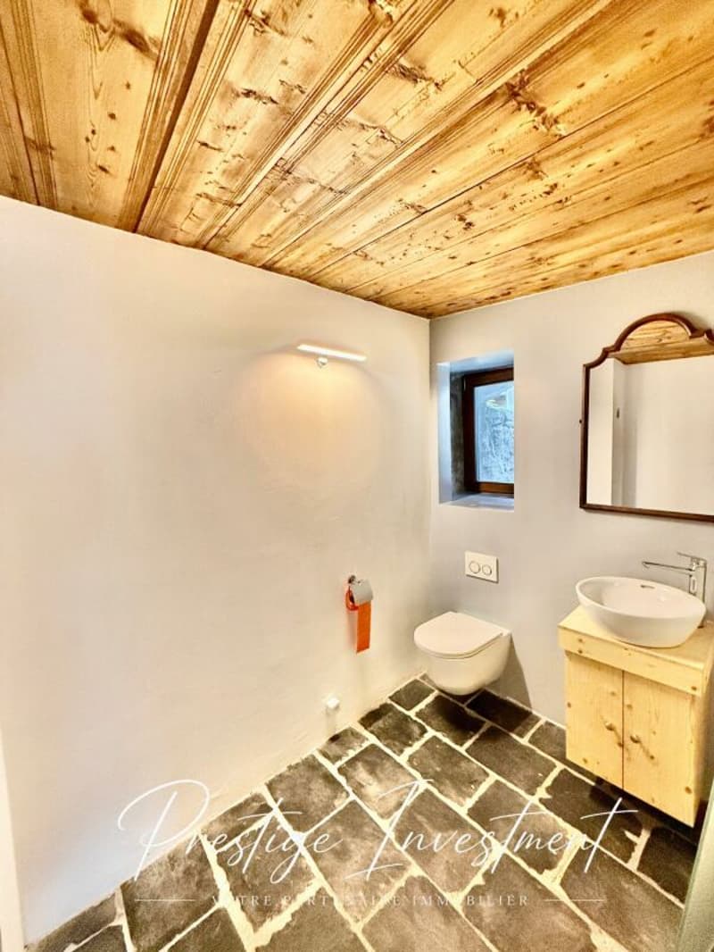 MAGNIFIQUE DUPLEX RÉNOVÉ DE 3.5 PCS + LOCAL/ATELIER - MASE (MONT- NOBLE) (9)