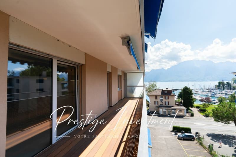 APPARTEMENT DE 3.5 PCS AU PIED DU LAC LÉMAN MONTREUX (1)