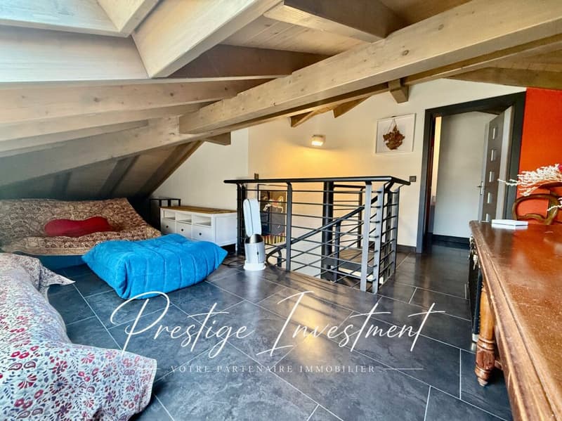ATTIQUE DUPLEX DE 5,5 PCES & 148 M2, SAILLON (14)