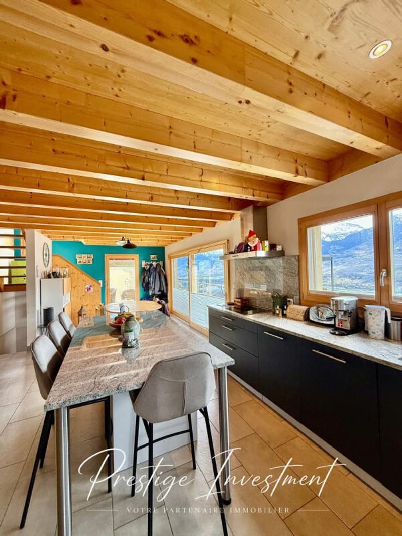 VILLA MODERNE DE 4.5 PCS AVEC VUE PANORAMIQUE ! SALINS (5)