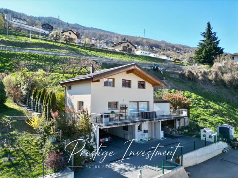 VILLA MODERNE DE 4.5 PCS AVEC VUE PANORAMIQUE ! SALINS (1)