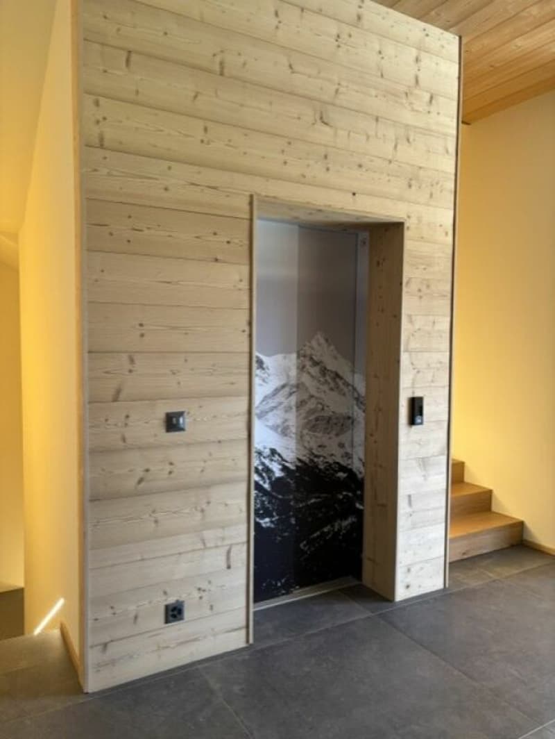 Magnifique Chalet Prestige: le golf en voisin, les Alpes en horizon. (6)