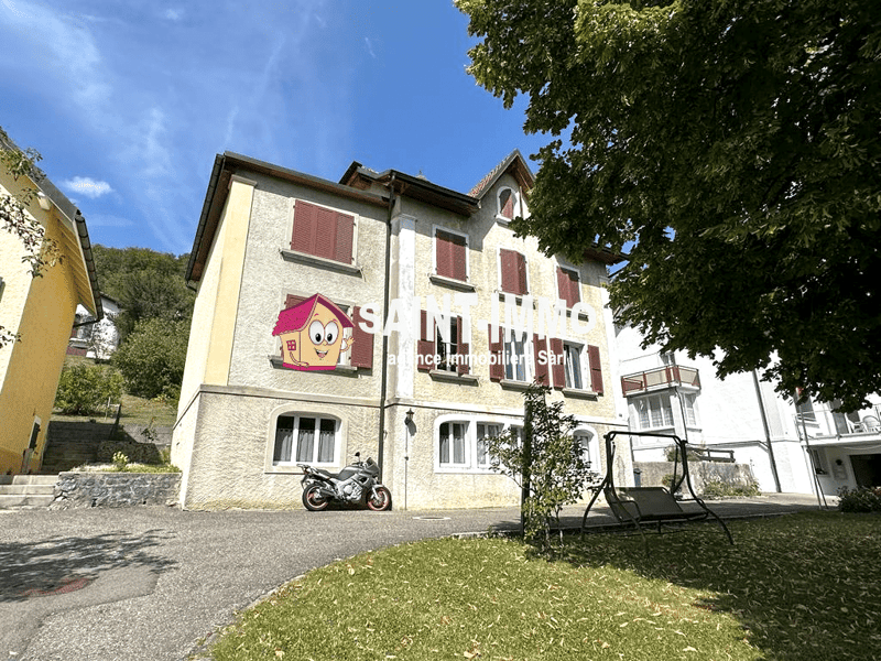Charmante maison familiale composée de 2 appartements et jardin à Saint-Imier (2)
