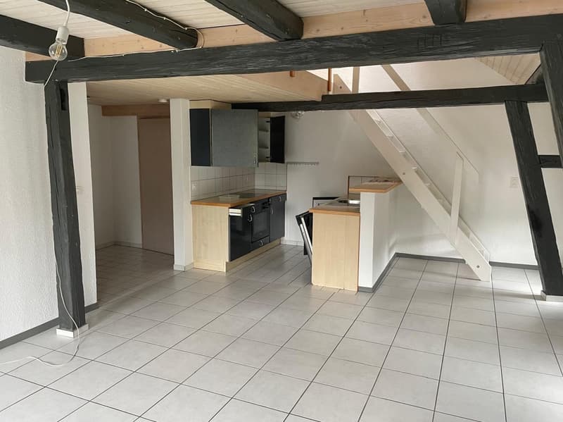 A louer: duplex de 3.5 pièces avec cuisine agencée - Jonchères 22, St-Imier (10)