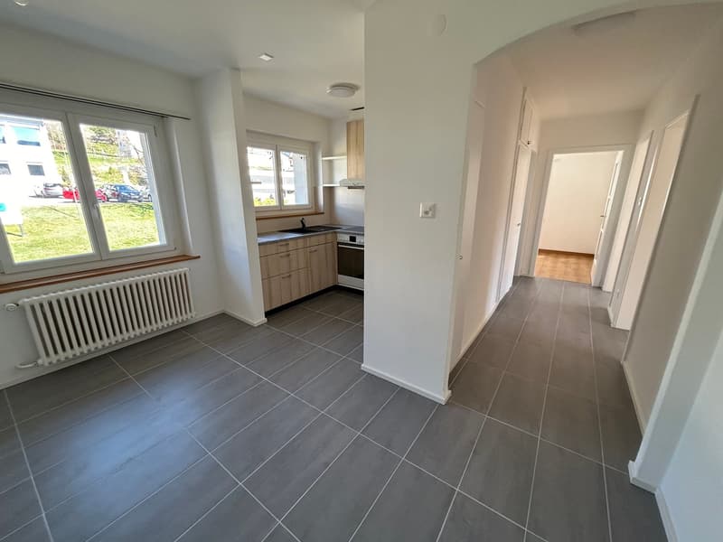 A louer: appartement 3 pièces avec cuisine agencée - Combe-Aubert 12, Tramelan (1)