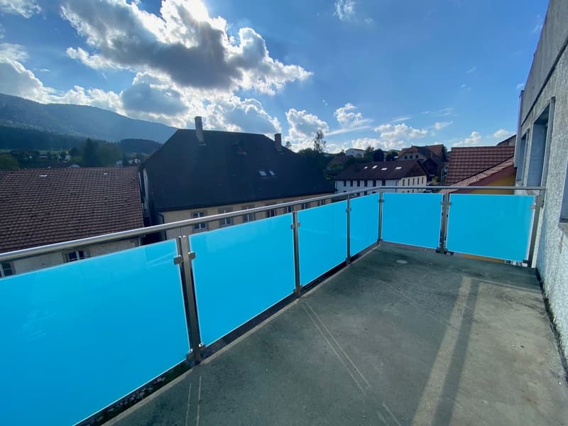 RÉSERVÉ : appartement 4 pièces avec balcon - Pont 10, Malleray (4)