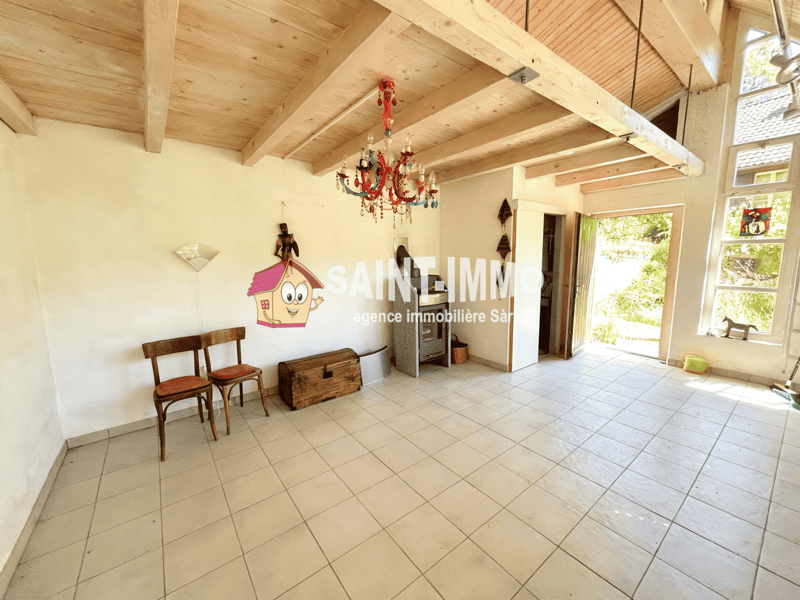 Charmant chalet avec dépendance, garage et jardin arboré sans vis-à-vis (13)