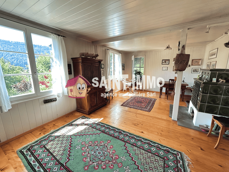 Charmant chalet avec dépendance, garage et jardin arboré sans vis-à-vis (3)