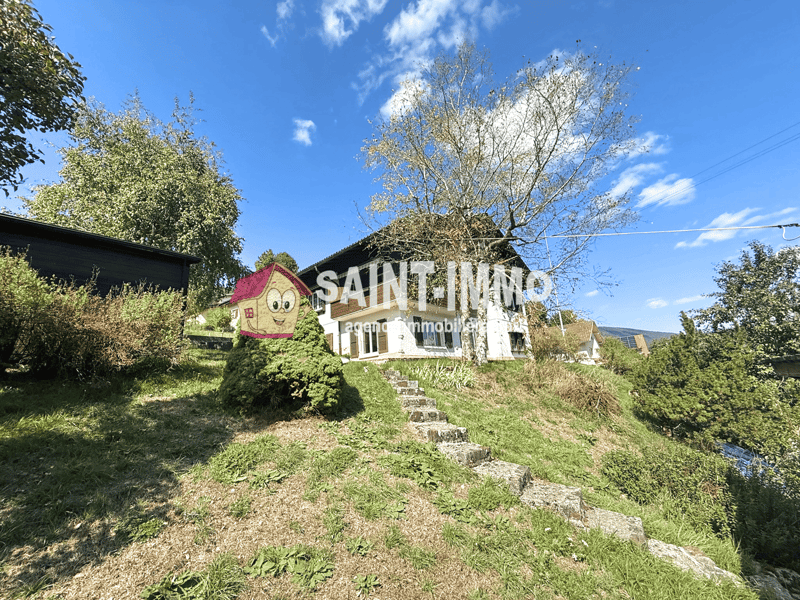 Chalet de deux appartements (3 & 6.5 pièces) avec jardin arboré de 840 m2, terrasse et garages (23)