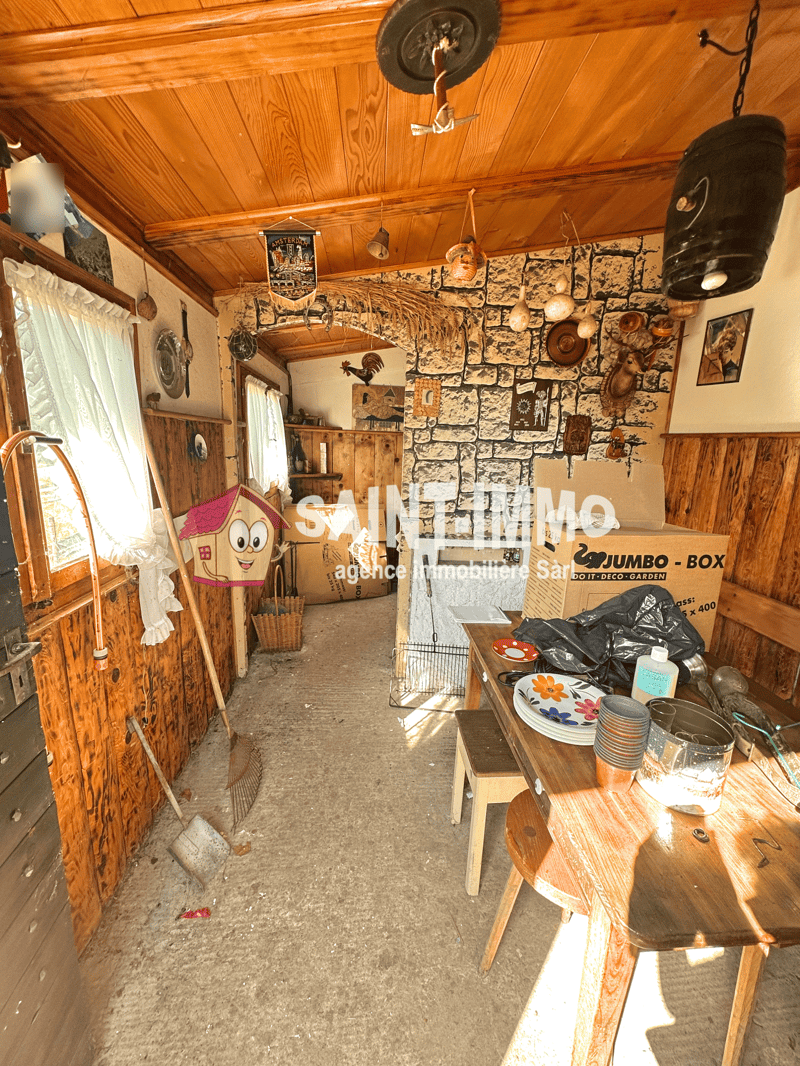 Chalet de deux appartements (3 & 6.5 pièces) avec jardin arboré de 840 m2, terrasse et garages (22)