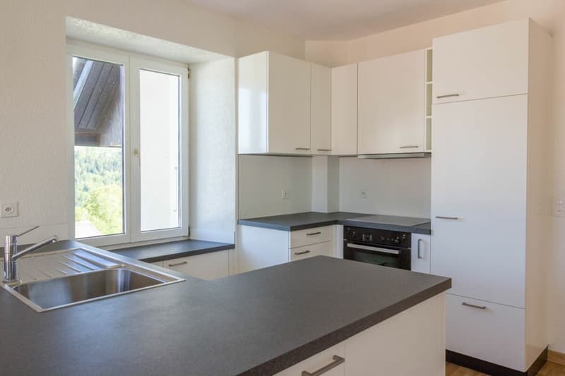 Lac 4, Les Brenets - Appartement 5 pièces avec balcon au 2ème étage   1 mois gratuits ! (16)