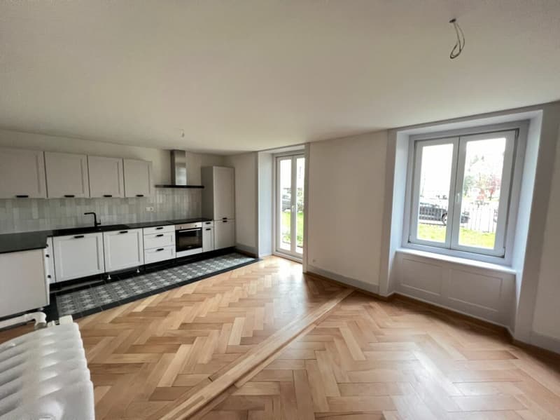 Hôtel-de-Ville 23 - Magnifique appartement rénové au rez-de-chaussée avec accès direct au jardin privatif (1)