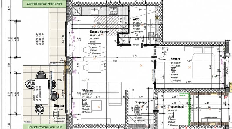 Moderne Neubau 2.5 Zimmerwohnung im EG an attraktiver Lage in Bellach (5)
