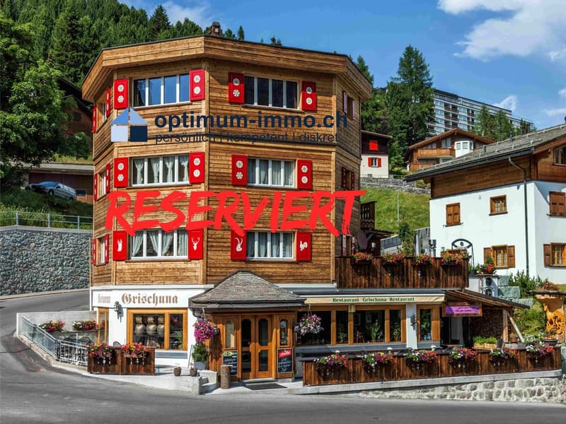 Reserviert! Exklusives Gastgewerbe in Arosa (1)
