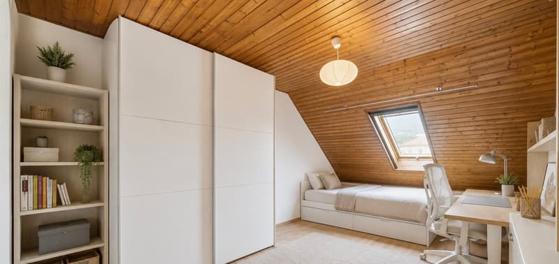 Charmant appartement en attique de 6.5 pièces à Bière (3)