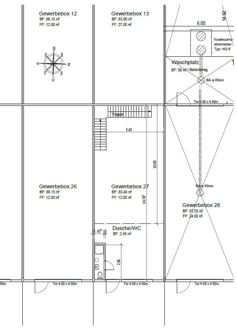 Scatole commerciali moderne/nuove in affitto a Niederönz (4)