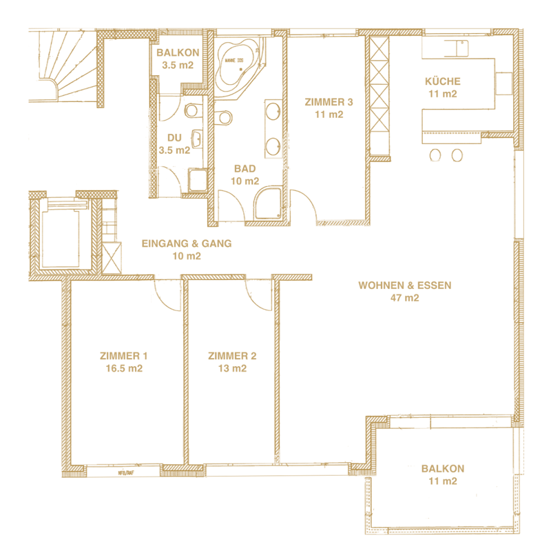 Gepflegte 4.5-Zimmer-Eigentumswohnung mit Balkon in Aarwangen (2 EHP verfügbar) (11)